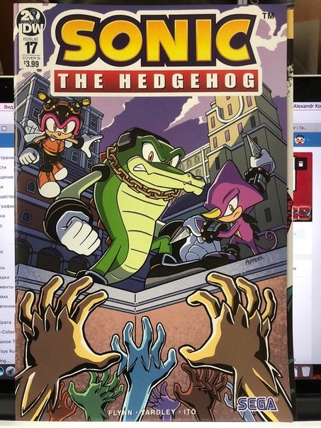 Купить Sonic the Hedgehog #17 Cover B 