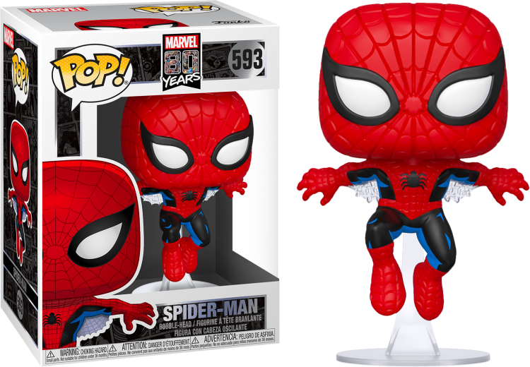 Купить Фигурка Funko POP! Bobble Marvel 80th First Appearance Spider-Man 46952 