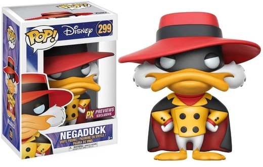 Купить Funko Pop!: Darkwing Duck - Negaduck PX Exclusive (мятый) 