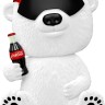 Купить Фигурка Funko Pop! Ad Icons: 90's Coca-Cola Polar Bear Flocked 
