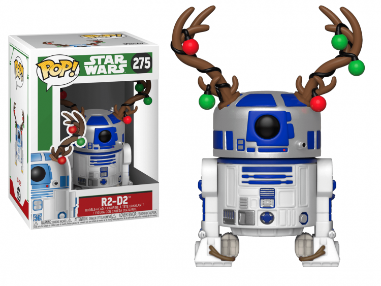 Купить Фигурка Funko POP! Bobble Star Wars Holiday R2-D2 w/Antlers  