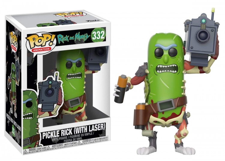 Купить Funko POP! Vinyl: Rick & Morty: Pickle Rick w/ Laser 