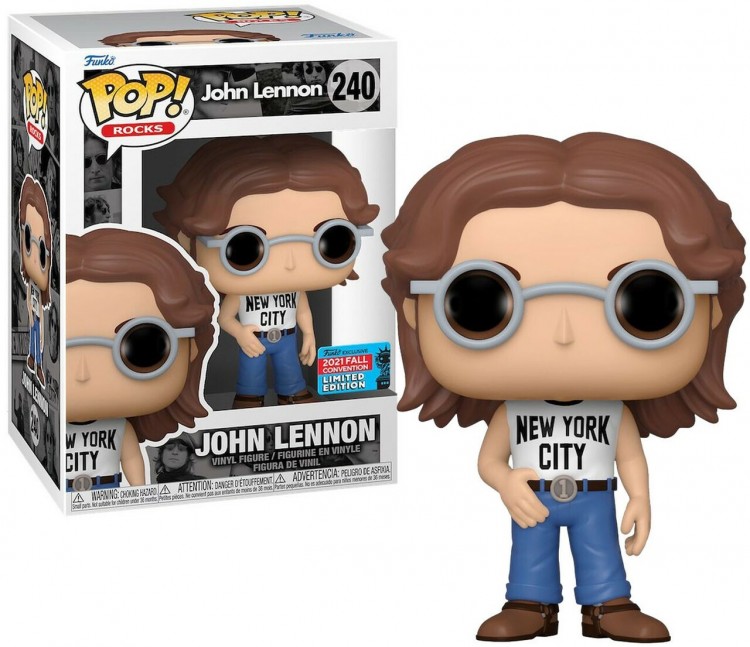 Купить Фигурка Funko Pop! Rocks John Lennon (New York City T-Shirt) 