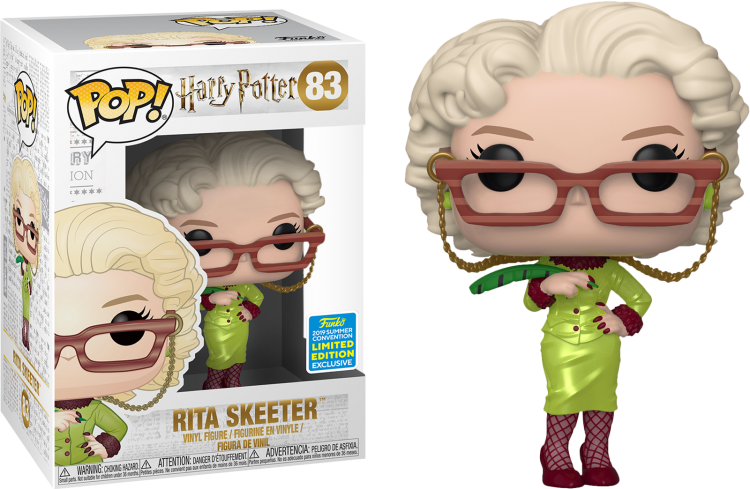 Купить Harry Potter - Rita Skeeter Pop! Vinyl Figure (2019 Summer Convention Exclusive) 
