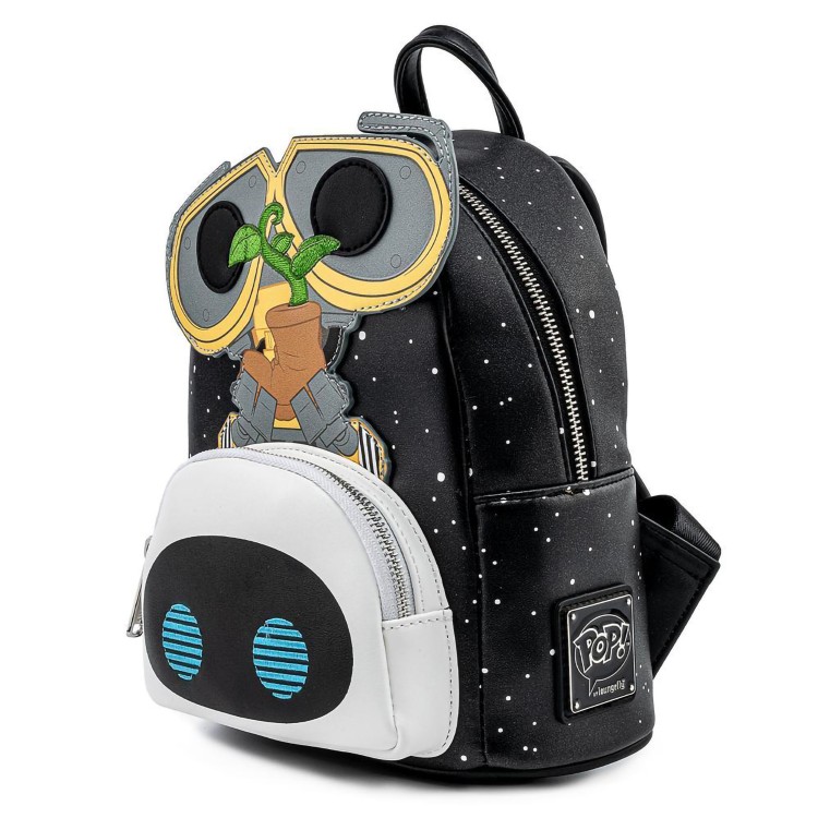 Купить Рюкзак Loungefly Pixar Wall-E Eve Boot Earth Day Cosplay Mini Backpack  