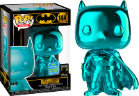 Batman - Batman Teal Chrome Pop! Vinyl Figure (2019 Summer Convention Exclusive) 