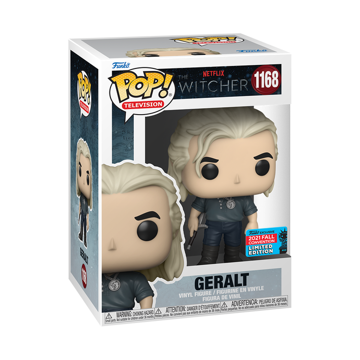 Купить Фигурка The Witcher (2019) - Geralt Pop! Vinyl Figure (2021 Festival of Fun Convention Exclusive) 