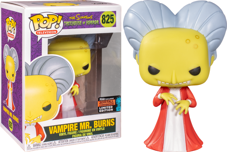 Купить The Simpsons - Vampire Mr. Burns Pop! Vinyl Figure (2019 Fall Convention Exclusive) 