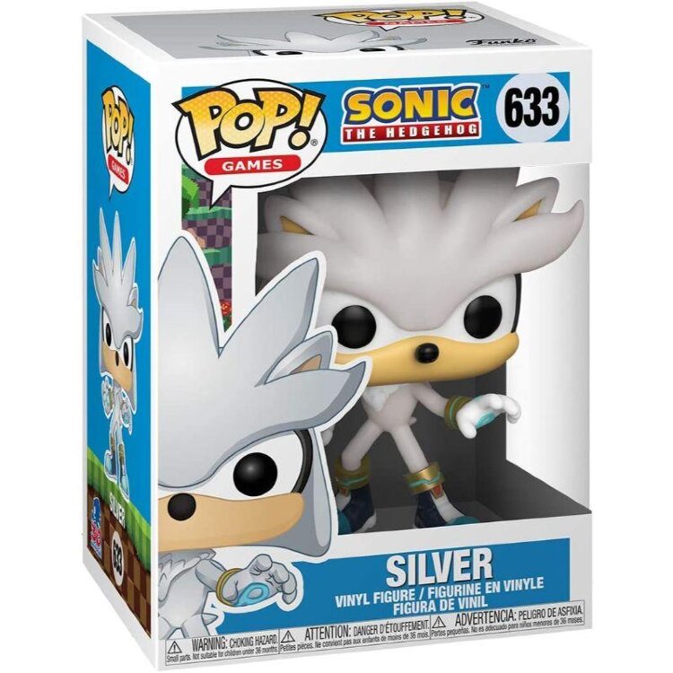 Купить Funko POP Games Sonic The Hedgehog - Silver The Hedgehog  