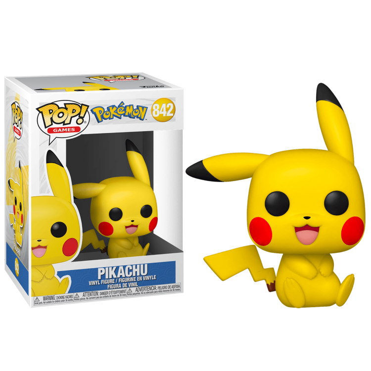 Купить Фигурка Funko POP! Games Pokemon Pikachu Sitting (842)  