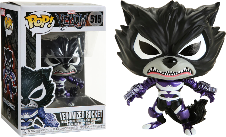 Купить Funko POP! Bobble: Marvel: Venom S2: Rocket Raccoon 
