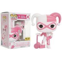 Funko Pop! DC Heroes Pink Hearts Harley Quinn (Hot Topic Exclusive) Box Damage