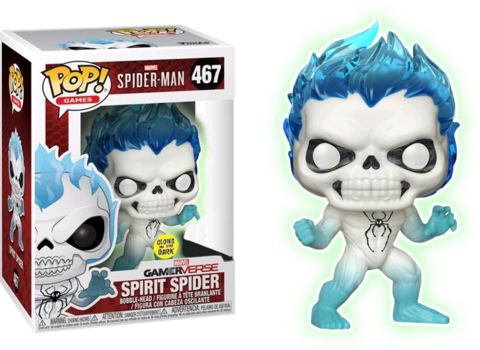 Купить Funko Pop Gamerverse Spirit Spider GITD 