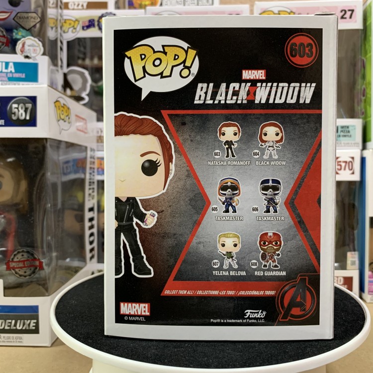 Купить POP! Bobble: Marvel: Black Widow: Black Widow (Street)  