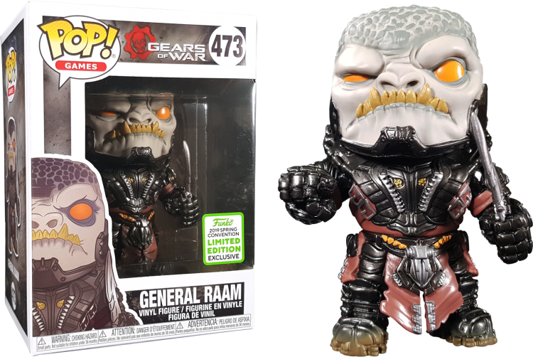 Купить Gears of War - General RAAM Pop! Vinyl Figure (2019 Spring Convention Exclusive) 