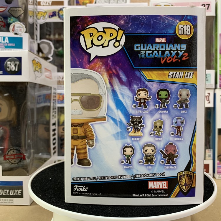 Купить Funko Pop Guardians of the Galaxy 2 - Stan Lee Cameo Astronaut #519 Pop Vinyl Funko NYCC 2019 Exclusive 