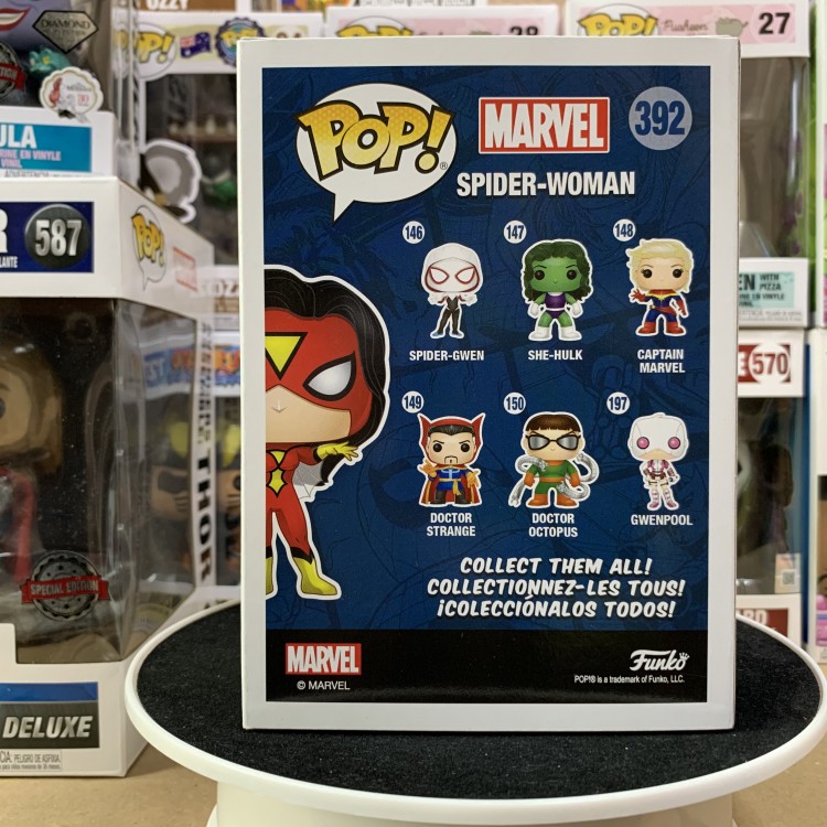 Купить Spider-Man - Classic Spider-Woman Pop! Vinyl Figure (2018 Fall Convention Exclusive) 