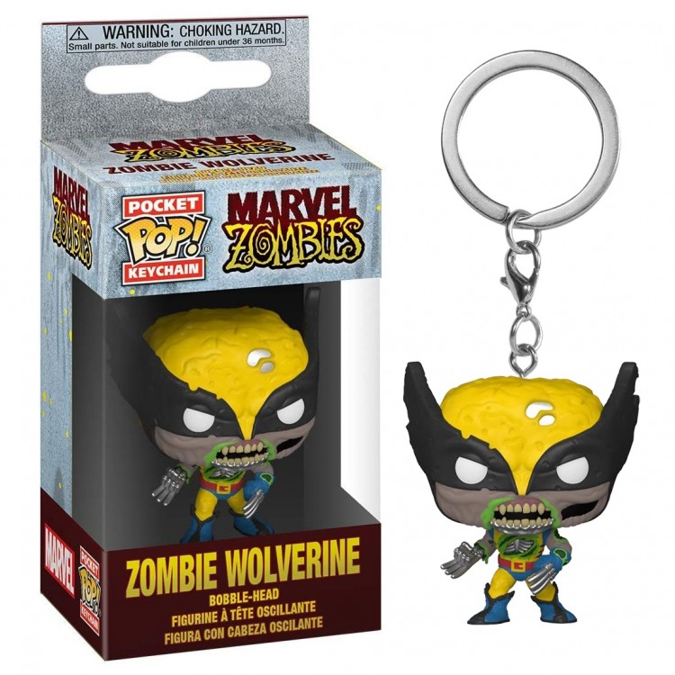 Купить Pocket POP! Keychain: Marvel Zombies: Wolverine  