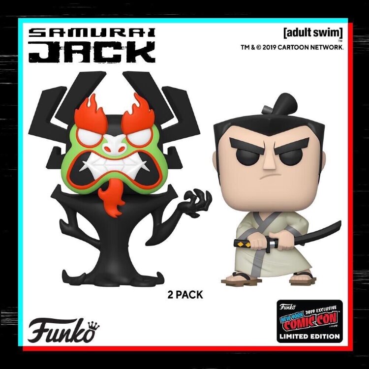 Купить 2019 NYCC Exclusive: Samurai Jack 2-pack 