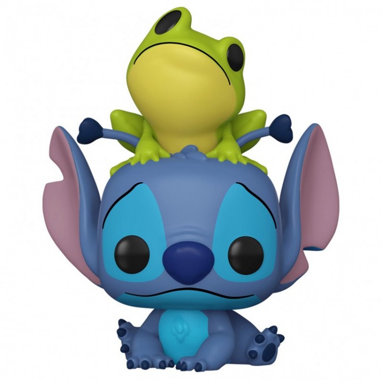 Купить Фигурка Funko POP! Vinyl: Disney: Lilo & Stitch: Stitch w/Frog (Exc)  