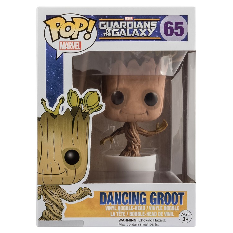 Купить Фигурка Funko POP! Bobble Marvel Guardians Of The Galaxy Dancing Groot (Exc)  