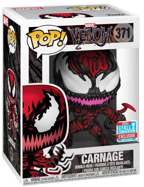 Купить NYCC 2018 - Funk POP! Marvel: Venom - Carnage 