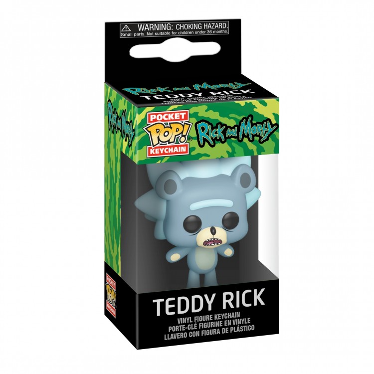 Купить Pocket POP! Keychain: Rick & Morty: Teddy Rick  