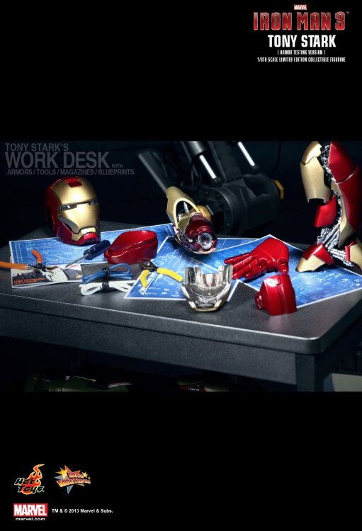 Купить Iron Man 3 Tony Stark (Armor Testing Version) 1/6th scale Limited Edition Collectible Figurine 