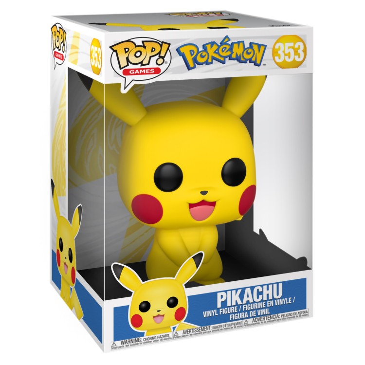Купить Фигурка Funko POP! Games Pokemon Pikachu 10"  