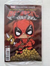 Deadpool #1 Marvel Collector Corps Exclusive Cover