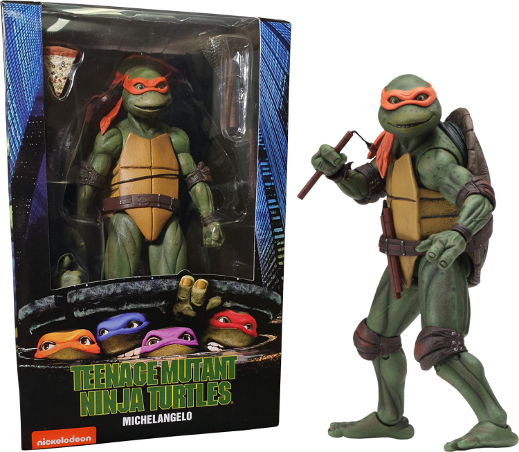 Купить Фигурка NECA Teenage Mutant Ninja Turtles - 7” Scale Action Figure - 1990 Movie Michelangelo  