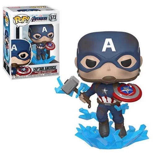 Купить Avengers: Endgame Captain America with Broken Shield Pop! Vinyl Figure 