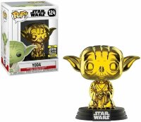 Funko POP! Star Wars Yoda #124 Gold 2019 Galactic Con Exclusive