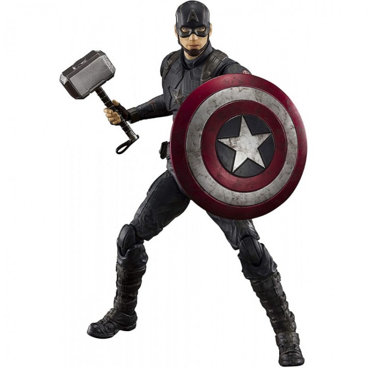 Купить Фигурка S.H.Figuarts Avengers: Endgame Captain America Final Battle Edition 587312 