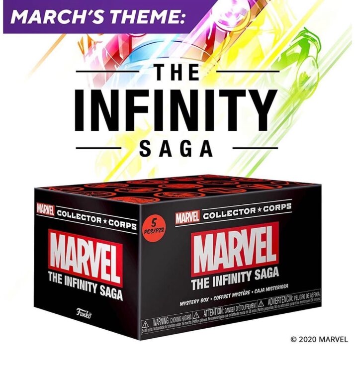Купить Funko Marvel Collector Corps Box The Infinity Saga(L)  