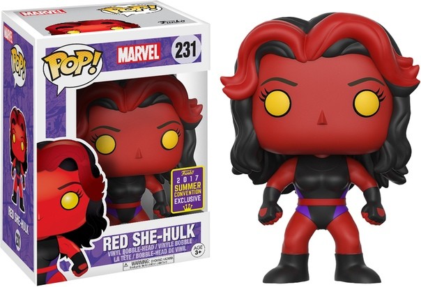 Купить The Incredible Hulk - Red She-Hulk Pop! Vinyl Figure (2017 Summer Convention Exclusive) 