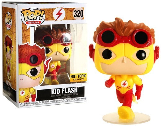 Купить Funko DC The Flash POP! Heroes Kid Flash Hot Topic Exclusive Vinyl Figure 