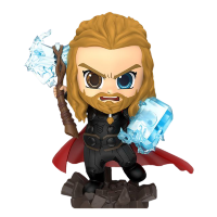 Avengers 4: Endgame - Thor UV Effect Cosbaby 3.75” Hot Toys Bobble-Head Figure