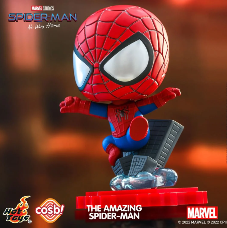 Купить Фигурка Spider-Man: No Way Home - Spider-Man Cosbi Bobble-Head Collection (Series 2) 1 шт 1 