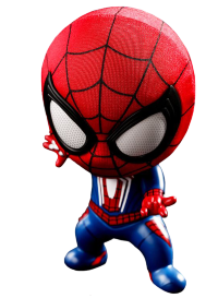 Marvel’s Spider-Man (2018) - Spider-Man Cosbaby 3.75” Hot Toys Bobble-Head Figure
